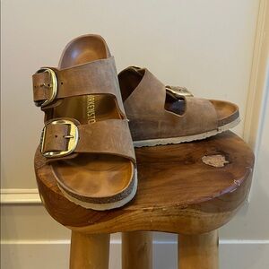 Birkenstock Arizona Big Buckle Oiled Leather - 1011073